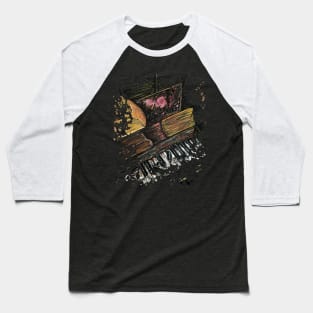 Broken Piano Baseball T-Shirt